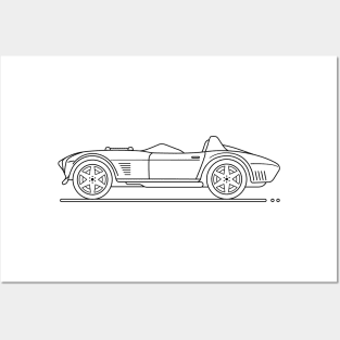 roadster b Posters and Art